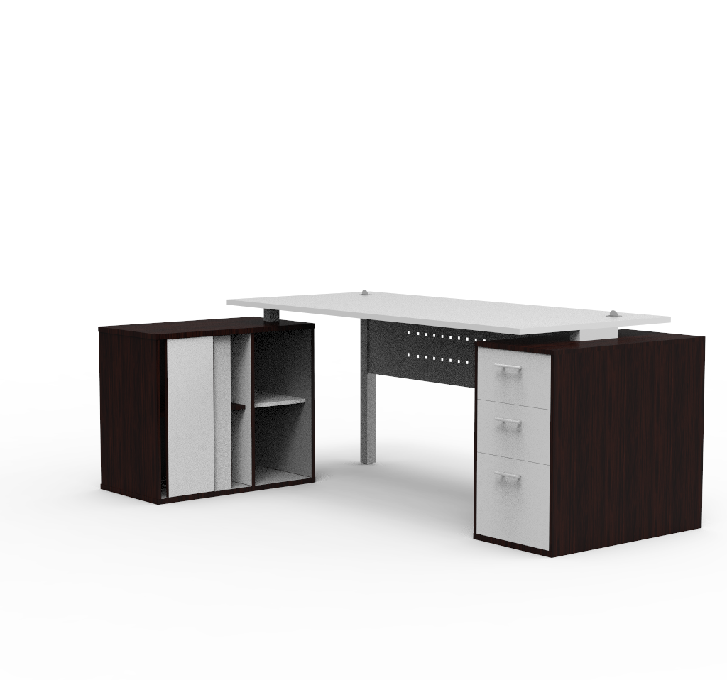 Exec Deskdark wood.155